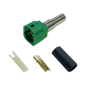 HSD CODE E GREEN MALE CRIMP (HSD-02DA535EPGN)